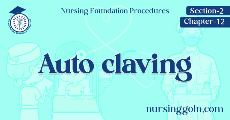 Auto claving