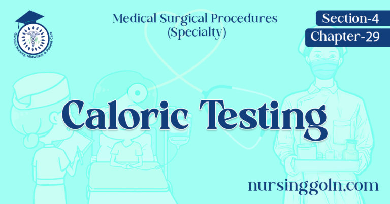 Caloric Testing