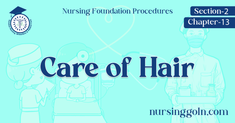 Care of Hair