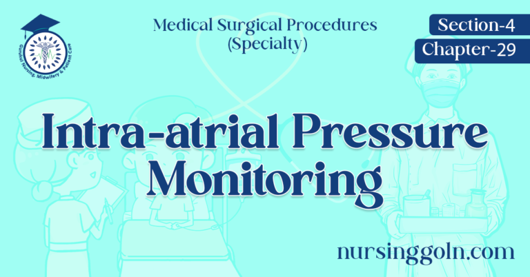 Intra-atrial Pressure Monitoring