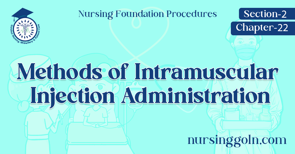 Methods of Intramuscular Injection Administration