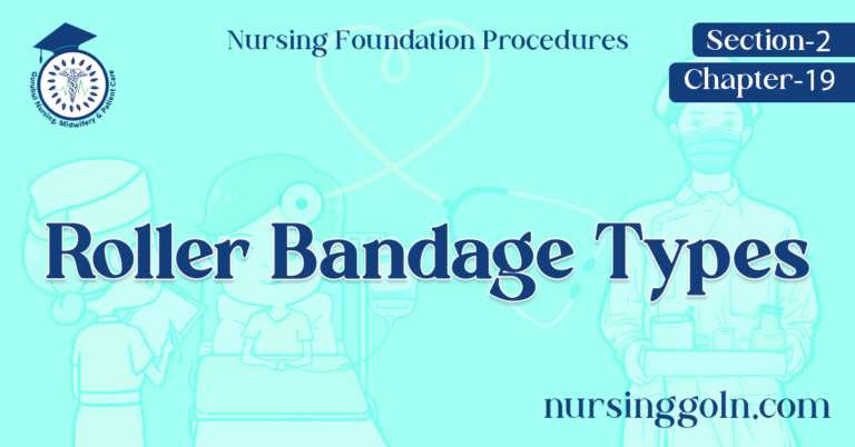 Roller Bandage Types