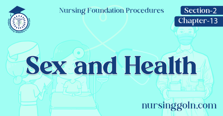 Sex and Health