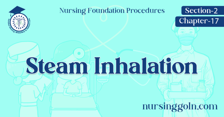 Steam Inhalation
