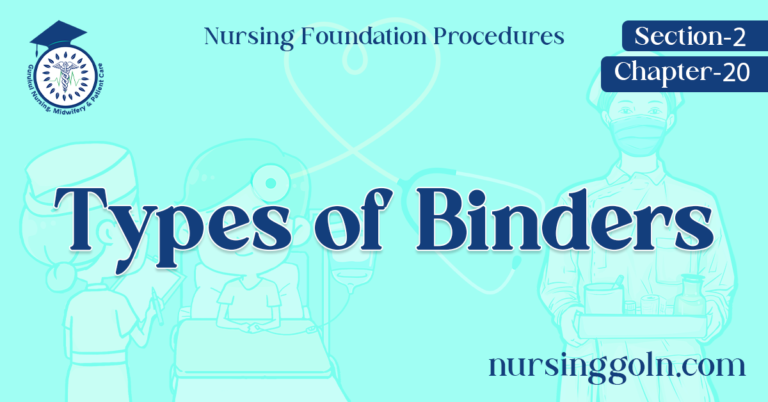 Types of Binders