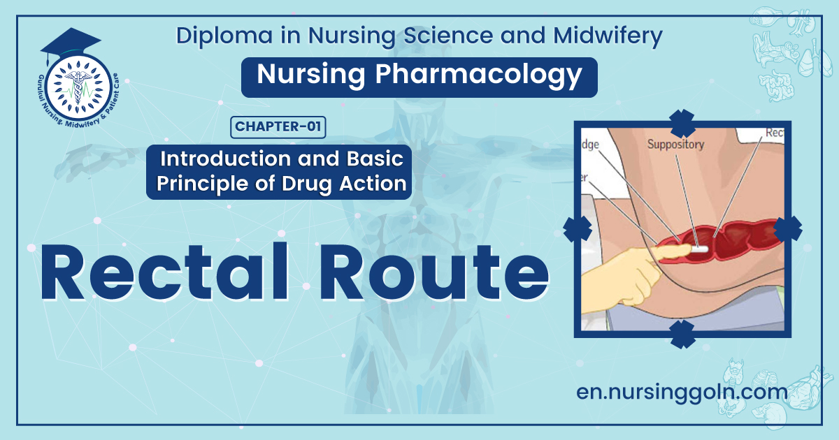 Rectal route
