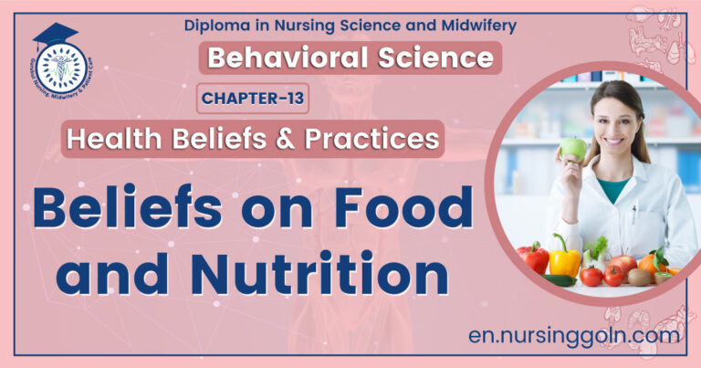 Beliefs on food and nutrition