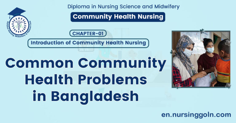 Common community health problems in Bangladesh