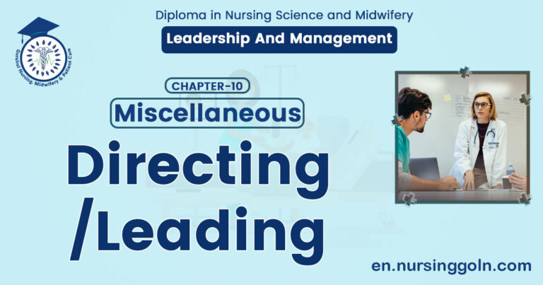 Directing/Leading