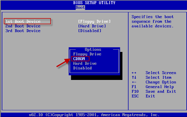 How to Boot From a CD