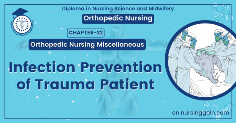 Infection prevention of trauma patient