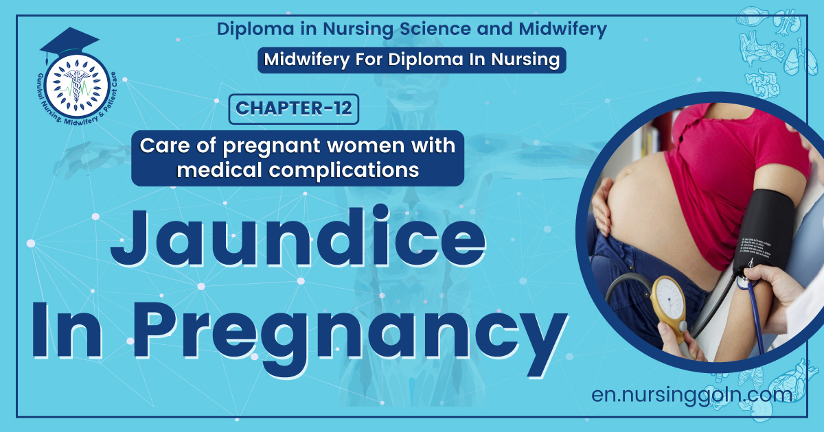 Jaundice In Pregnancy | Chapter 12 | Midwifery For Diploma In Nursing