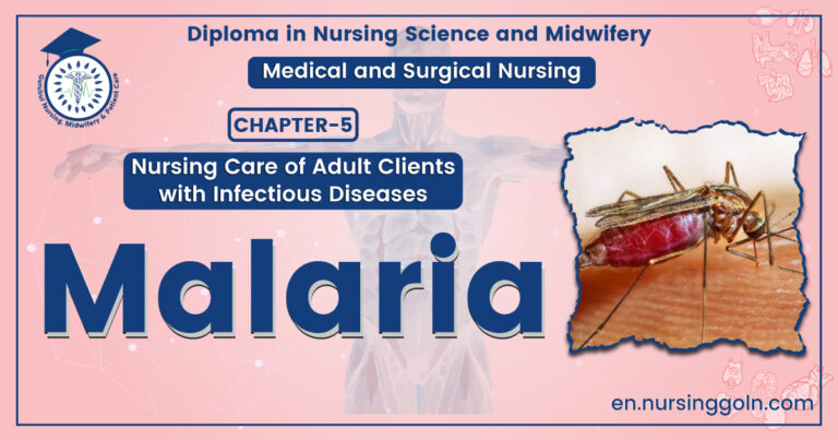 Definition of Malaria। chapter 5। Medical and Surgical Nursing
