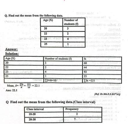 Mean and Median | CHAPTER-7 | Research Methodology