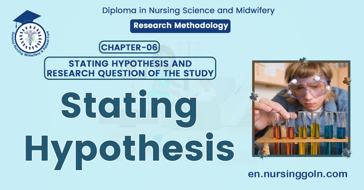 Stating Hypothesis
