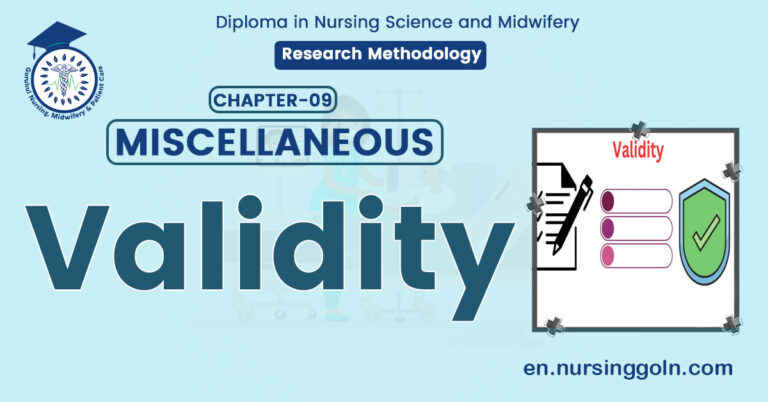 Concept of Validity