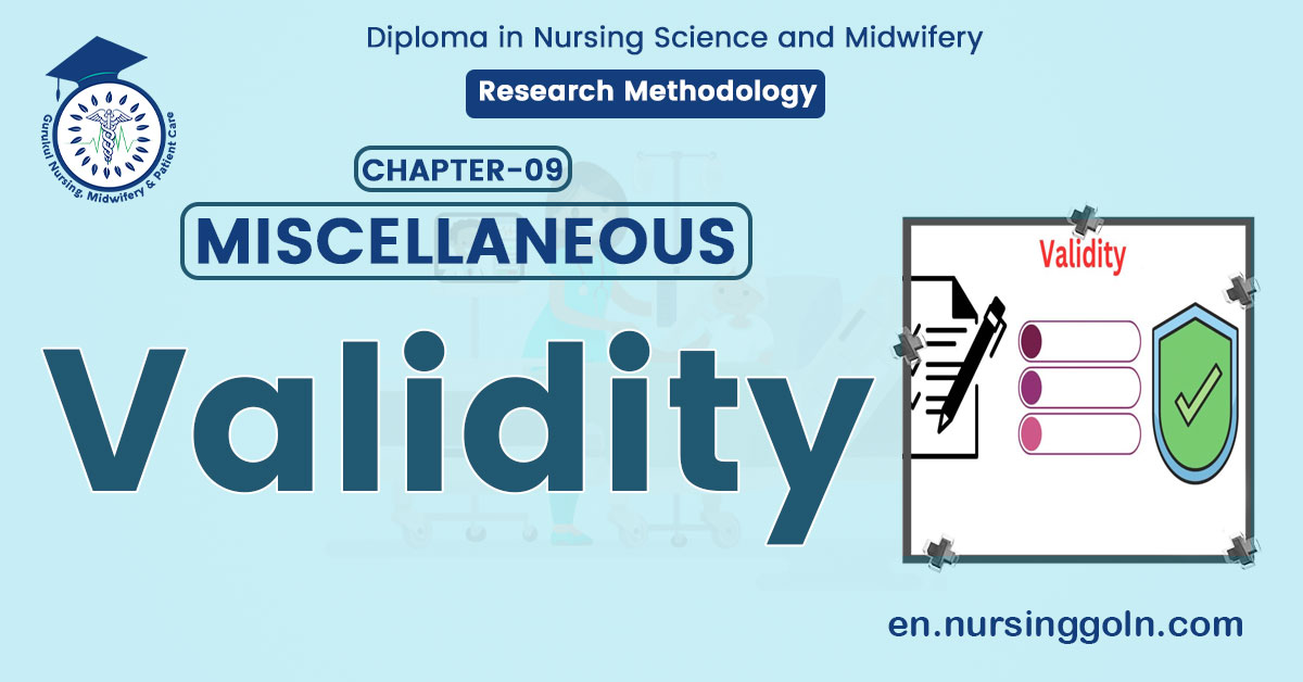 Concept of Validity